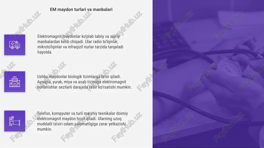 elektromagnit maydonning organizmga ta'siri - Page 4