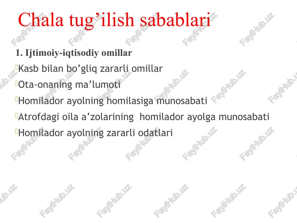 chala tug'ilgan chaqaloqlar - Page 4