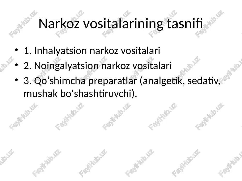 narkoz vositalari, narkoz klinikasi va asoratlari - Page 4