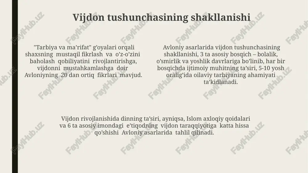 abdulla avloniy asarlaridan vijdon, tarbiya masalalari - Page 4