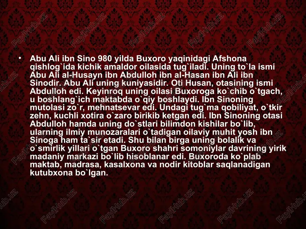 abu ali ibn sinoning pisixologik g'oyalari tarixi - Page 4
