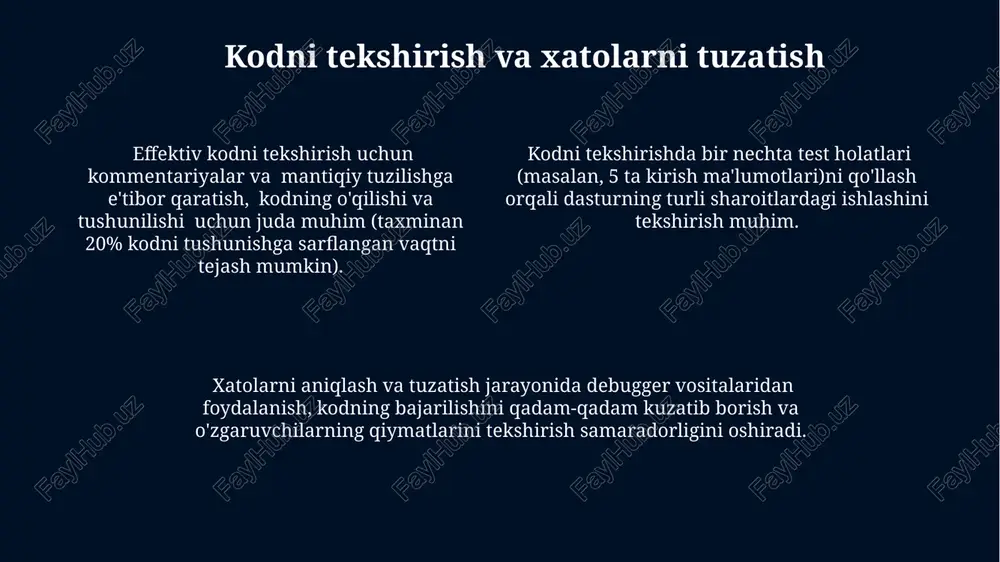 algoritmlarni to‘liq tuzish bosqichlarini o‘rganish - Page 4