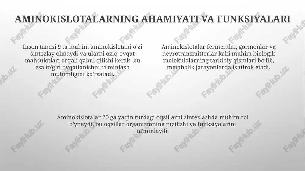 aminokislotalar - Page 4