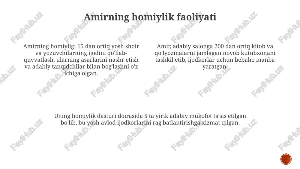 amiriyning adabiy muhit rahnamosi sifatida oʻrni - Page 4