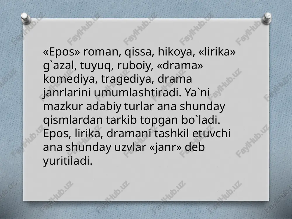 adabiy turlar va janrlar - Page 4