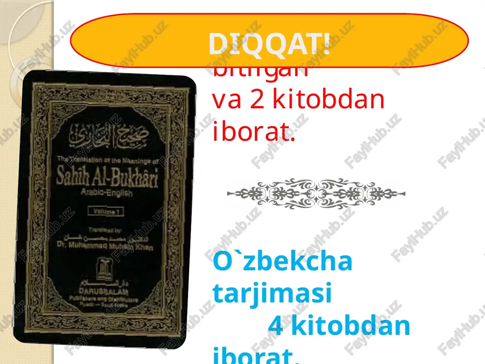 al jome as sahihdagi hadislar to’plami - Page 4