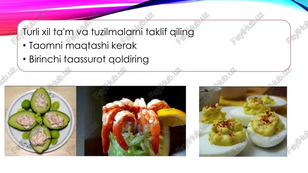 hors d'oeuvres va boshqa ishtaha ochuvchi taomlar - Page 4