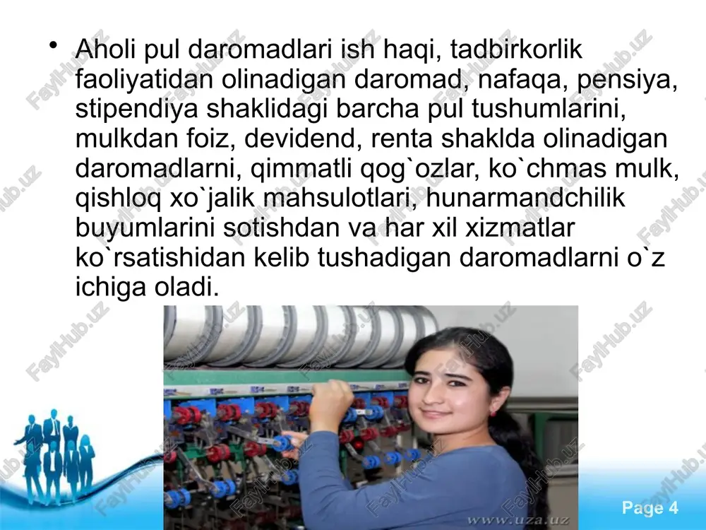 axoli turmush darajasi statistikasi - Page 4