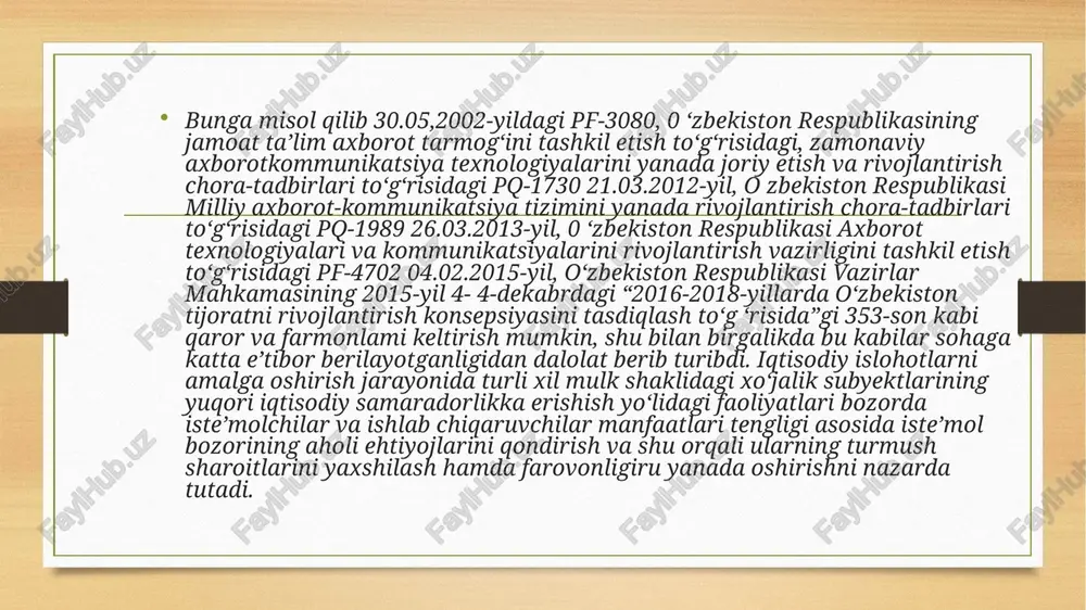 rta, kredit va moliya, bank va boshqa tijorat faoliyati bor. ish joyidagi iqtisodiy axborot tizimi foydalanish uchun, axborot texnologiyasidan foydalanib dizayni uchun zarur. bu dizayn jarayoni ishlash domen axborot ajratilgan qilingan oldin e'tibor berish muhim ahamiyatga ega. ayni paytda u yuqori malakali dizayn muhandis talab, o'z erda ham bo'ladi. ayni paytda, u erda axborot texnologiyalari har qanday foydalanuvchiga uchungina emas, qaysi iqtisodiyotga, balki axborot ishlash tizimi bilan dizayn jarayonining alohida-alohida qismlariga birlashtirish imkonini beradi. bu shunday qilib, e-ofisi, e-mail, elektron jadval va so'z cpu, va bo'lishi mumkin. axborot texnologiyalari foydalanuvchilarga qulay yaratish trend davom etmoqda.bu ish joyi imkon uning ish joyida faoliyatini avtomatlashtirish qilish dizaynerlar tomonidan ishlab chiqilgan iqtisodiyotning axborot texnologiyalari va axborot texnologiyalari sifatida ishlatiladi ekan. siz bunday xususiyatlar jamiyatni axborotlashtirish borib tanlashingiz mumkin: iqtisodiyotning yo'naltirilgani ekspluatatsiya tomon axborot resurslari, ". bilimlar-ishlab chiqarish-ilm" kasb-hunar bilim va jalb bilim mutaxassislar rasmiylashtirish jarayonida, shuningdek tsikli jadallashtirish takrorlanishi iqtisodiyotda axborot texnologiyasi telefon, …