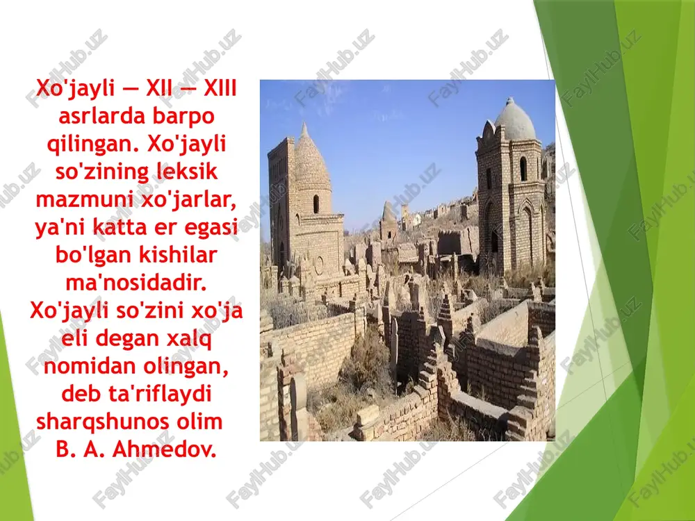 loyatining ma'muriy markazi. qarshi o'zbekistonning eng ko'hna shaharlaridan biri. u grek — baqtriya davlati davridan beri mavjud. shahar xiv asrgacha naxshab deb atalgan. arablar bu maxdlliy nomni buzib nasaf deb ishlatgan bo'lsa kerak. hozirgi qarshi xiv asrning birinchi yarmida voha o'rtasida samarqand, buxoro, afg'oniston, hindiston va sharqdagi boshqa qo'shni mamlakatlardan keladigan yo'llar ustida qurilgan. chig'atoy naslidan bo'lgan kepakxon (1309 —1326) qashqadaryo vodiysiga o'rnashgan eski naxshabdan ikki farsax narida o'ziga saroy qurgan. saroy mo'g'ul tilida qarshi deb ataladi. qarshi «shoh qal'asi» degan ma'noni ham bildiradi, deyishadi. termiz — grek — baqtriya davlati davrida termiz «tarimita» nomi bilan, makedonskiyning istilochilik davrida «aleksandriya» deb atalgan. somoniylar davrida «shaxri somoniy» deb ham atalgan. x asrning oxirida shaxar yana termiz deb ataladi. termiz nomi «avesto» yozuvlarida tilga olinadi. termiz shahri tarixi xaqida ayrim afsonalar mavjud. aytishlariga qaraganda, grek askarlari shaharni bir necha kun qamal qilib turgan. shaxar mustaxkam baland devor bilan o'ralganligi tufayli shaharni ololmay, …