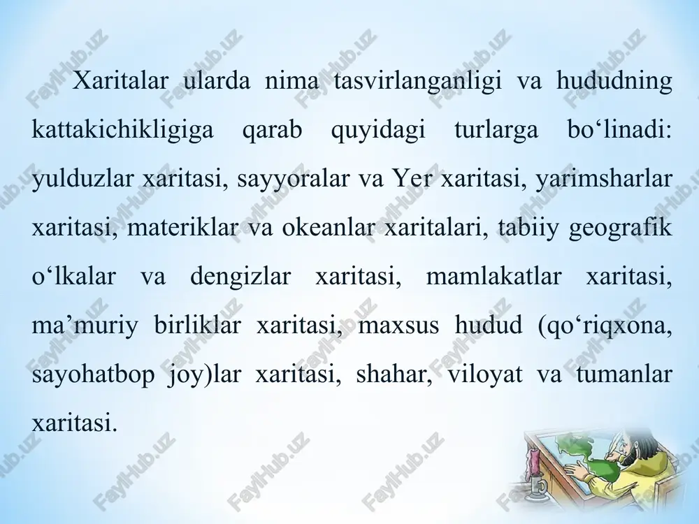 xarita turlari - Page 4