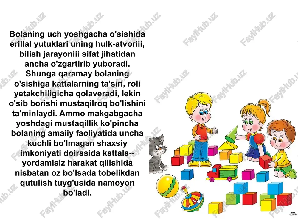 kichik maktabgacha yoshdagibolalarning psixologik hususiyatlari - Page 4