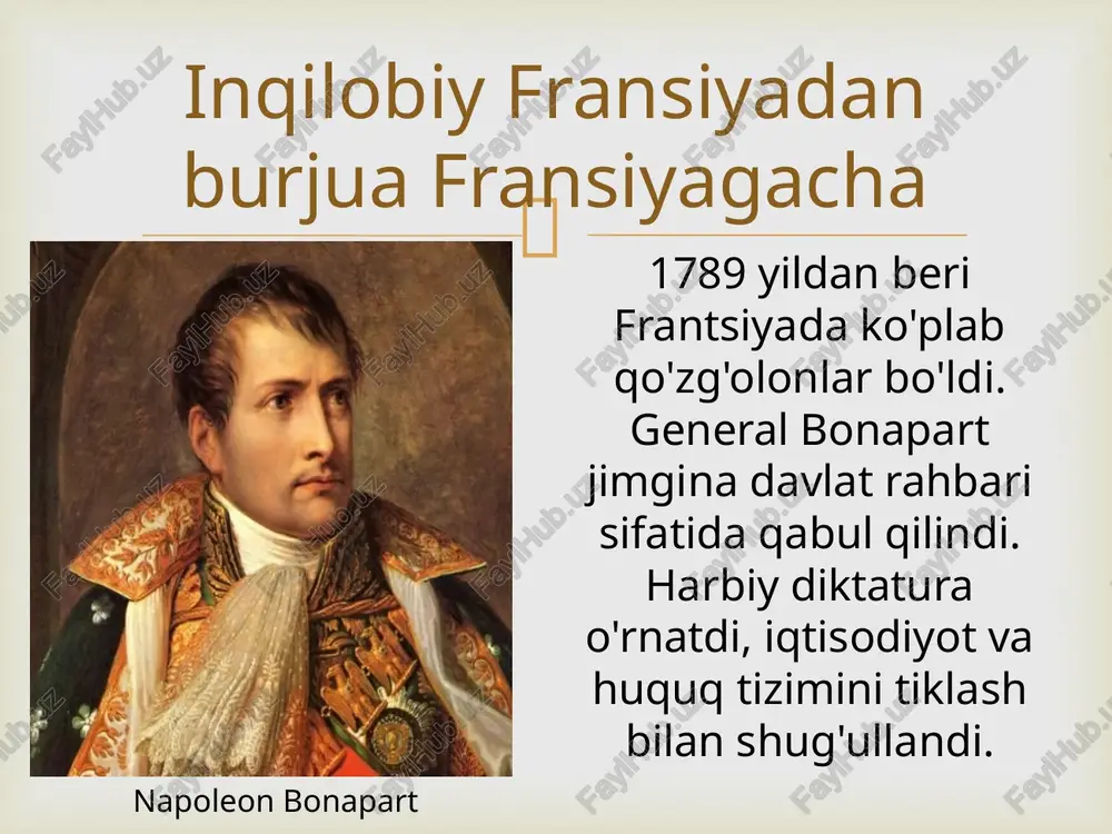 napoleon bonapartning konsulligi va imperiyasi - Page 4