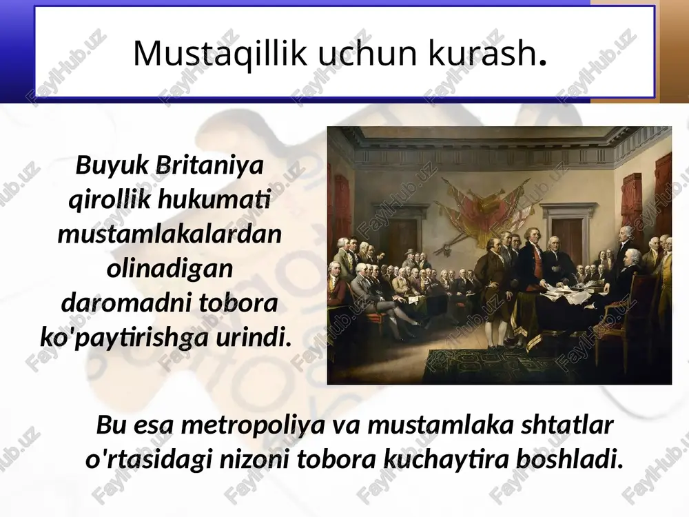 shimoliy amerika dagi ingliz mustamlakalari - Page 4
