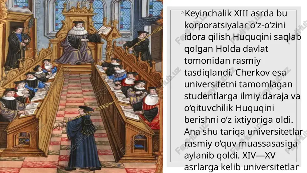 evropada dastlabki universitetlarga asos solinishi - Page 4