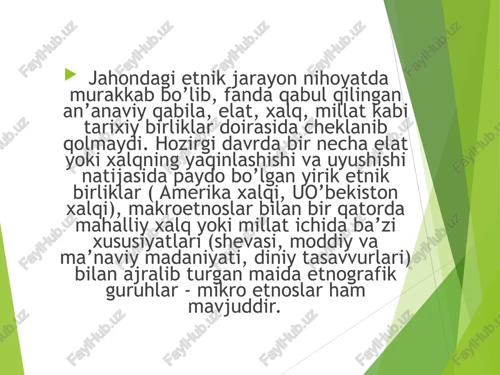 libgina shakllanmagan, hatto ularda urug’ - qabilachilik munosabatlari saqlanib qolgan.