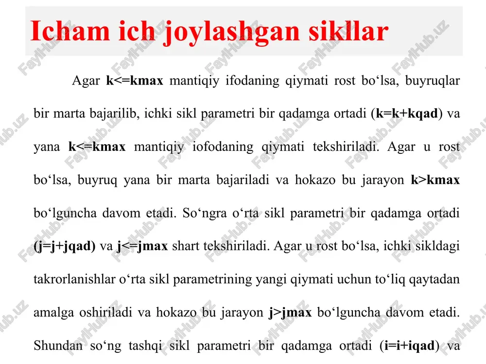 ichma-ichjoylashgan sikliklar - Page 4