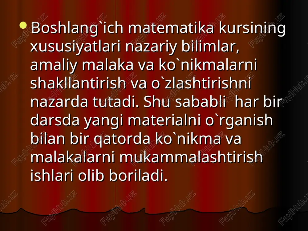 boshlang`ich sinflarda matematikadan sinfdan tashqari ishlarni tashkil etish - Page 4