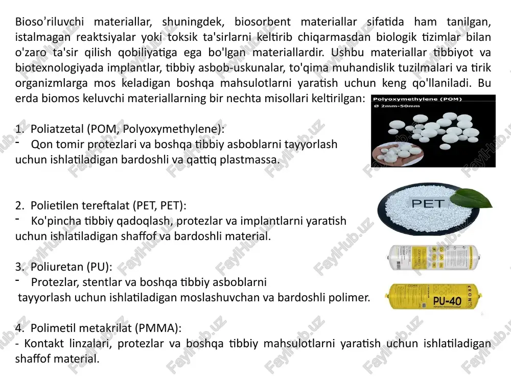 h uchun ishlatiladigan ip. miloddan avvalgi 175 yilda galen birinchi marta katgutni (ingl. cattle gut). katgut sigirning ichak osti qatlamidan olingan. xix asr o'rtalarida jozef lister katgut iplarini sterilizatsiya qilish usullarini tavsifladi va o'shandan beri ular yagona material sifatida keng amaliyotga kirishdi.[1] boshqa zamonaviy tikuv materiallari ipakdir. uning jarrohlikda qo'llanilishi birinchi marta 1050 yilda tasvirlangan. 1924 yilda germaniyada herman va xoxl birinchi marta polivinil spirtini olishdi, bu birinchi sintetik tikuv materiali hisoblanadi. 1927 yilda amerikada korotes kashfiyotni takrorladi va olingan materialni "neylon"deb atadi. 1930 — yillarda sintetik tikuv materiallari yaratildi: g'arbda — kapron (poliamid), sssrda — lavsan (poliester); lavsan ham qisqartma-la boratoria, akademiyada va aukda umumiy molekulyar birikmalarda. 1930-yillarning oxiri va 1940-yillarda bu materiallar jarrohlikda keng qo'llanilishni boshladi. 1956 yilda tubdan yangi material — polipropilen paydo bo'ldi. 1971 yilda sintetik eriydigan iplar birinchi marta qo'llanila boshlandi. 1965 yilda a. shchupinskiy zamonaviy jarrohlik tikuv materialiga talablarni shakllantirdi: sterilizatsiya qulayligi. harakatsizlik. ipning …