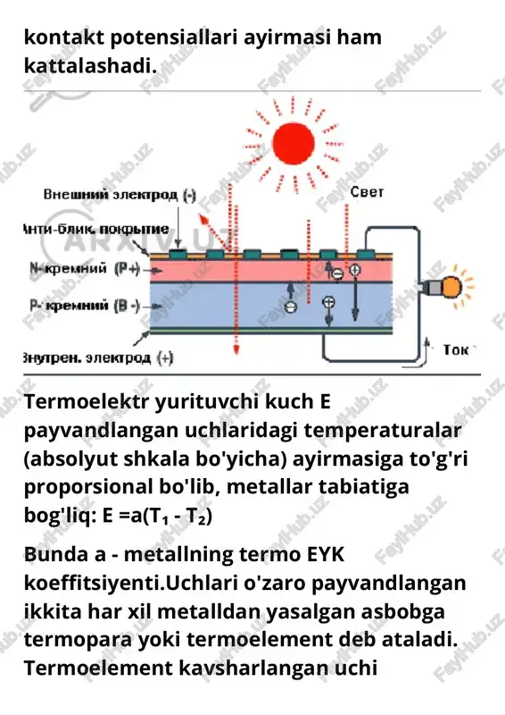 quyosh fotoelektrik elementlari va modullari - Page 4