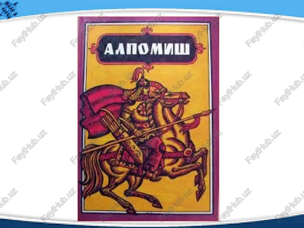 gan, zarbasi toshdan o'tgan, qilichining ishlovi yetgan, tekkan omon qolmasin deb zaharning suvin yalatgan" nasriy parchasidagi "ketgan", "o'tgan", "yetgan", "yalatgan" so'zlari nasriy tasvirga ohangdorlik, musiqiylik baxsh etadi. epik qolip nima? xalq dostonlarining deyarli hammasida uchraydigan ifoda va tasvirlar folklorshunoslikda "epik qoliplar" deyiladi. ular xalq dostonlarida takrorlanib turadigan holatlar tasvirida qo'llaniladi. dostonlarning boshlanish va tugallanishi, personajlaming ko'rinishi, o'zaro munosabatlari, tulporlarga berilgan ta'riflar, safar yoki jang tasvirida epik qoliplardan foydalaniladi. misol uchun: "dam shu damdir, o'zga damni dam dema, boshing eson, davlatingni kam dema" yoki: "kokillarim eshilgandir tol-tol, har toliga bersa yetmas dunyo mol". audio1.wav image1.jpeg image2.jpeg image3.png image4.jpeg image5.jpeg image6.jpeg image7.jpeg image8.jpeg image9.jpeg image10.jpeg image11.gif image12.jpeg image13.jpeg image14.jpeg image15.jpeg image16.jpeg image17.jpeg image18.jpeg image19.jpeg image20.jpeg image21.jpeg image22.jpeg image23.jpeg image24.jpeg gq |) /docprops/thumbnail.jpeg