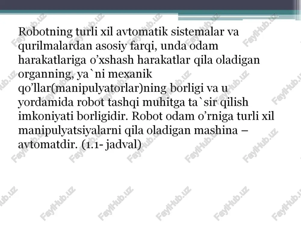 robotlar va manipulyatorlar - Page 4