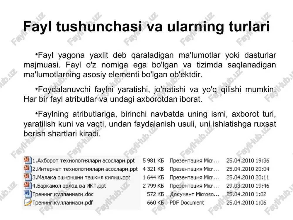 laviatura sichqoncha asosiy plata asosiy plata atamasi inglizcha maze bord so'zidan kelib chiqqan. asosiy plata kompyuterni ko'p tomonlama umumiy tuzilmasini aniqlab beruvchi asosiy qurilmalaridan biridir bu qurilma, yirik, ko'p qavatli plata ko'rinishida bo'lib, qolgan barcha qurilmalarni protsessor va bir-biri bilan o'zaro aloqasini ta'minlovchi komponentlardan tashkil topgan. ushbu plataga protsessor bilan birgalikda kompyuterni barcha qurilmalari, unda joylashgan bo'linmalar yordamida ulanadi protsessorlar va soket asosiy plata pentium 4 protsessori bilan emas, balki yadrosi bilan belgilanadigan uni tarkibi bilan ishlashi kerak. protsessorni aniq bir modeliga qarab asosiy platada protsessor o'rnatish uchun ma'lum turdagi bo'linma bo'lishi kerak va ushbu bo'linma soket deb nomlanadi. asosiy parametri: takt chastotasi, u gertsda o'lchanadi, masalan 3 ggts operativ xotira operativ xotiralar tezkor xotira bo'lib, odatda zamonaviy platalar ikki turdagi ddr xotiralari bilan ishlay oladi: sdram va ddr2. birinchi turdagi xotira ishonchliroq xotira sifatida zamonaviy kompyuterlar uchun standart turga aylangan. ikkinchi turdagi xotira birinchisiga qaraganda tezkorroq, ammo u bilan …