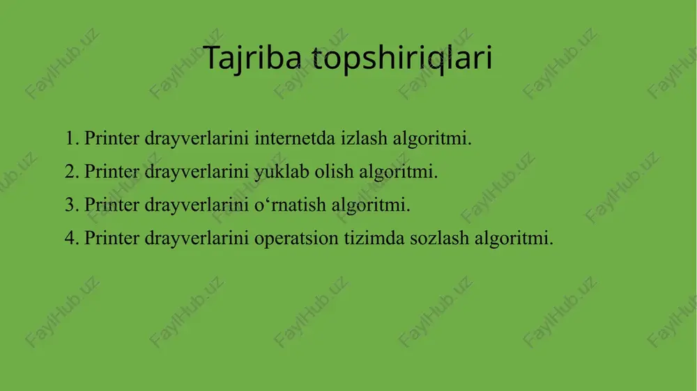 printer va faksnlarni sozlash - Page 4