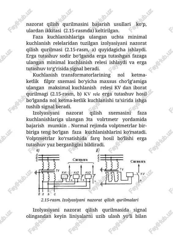 tashgun liniyani aniqlangan himoyaning ishga tushish toki qanday hisoblanadi? kabel liniyalarda erga tutashgun liniyani aniqlangan himoyani bajarish uchun qanday tok transformatorlaridan foydalaniladi? curnanra own st curnanra | | kv