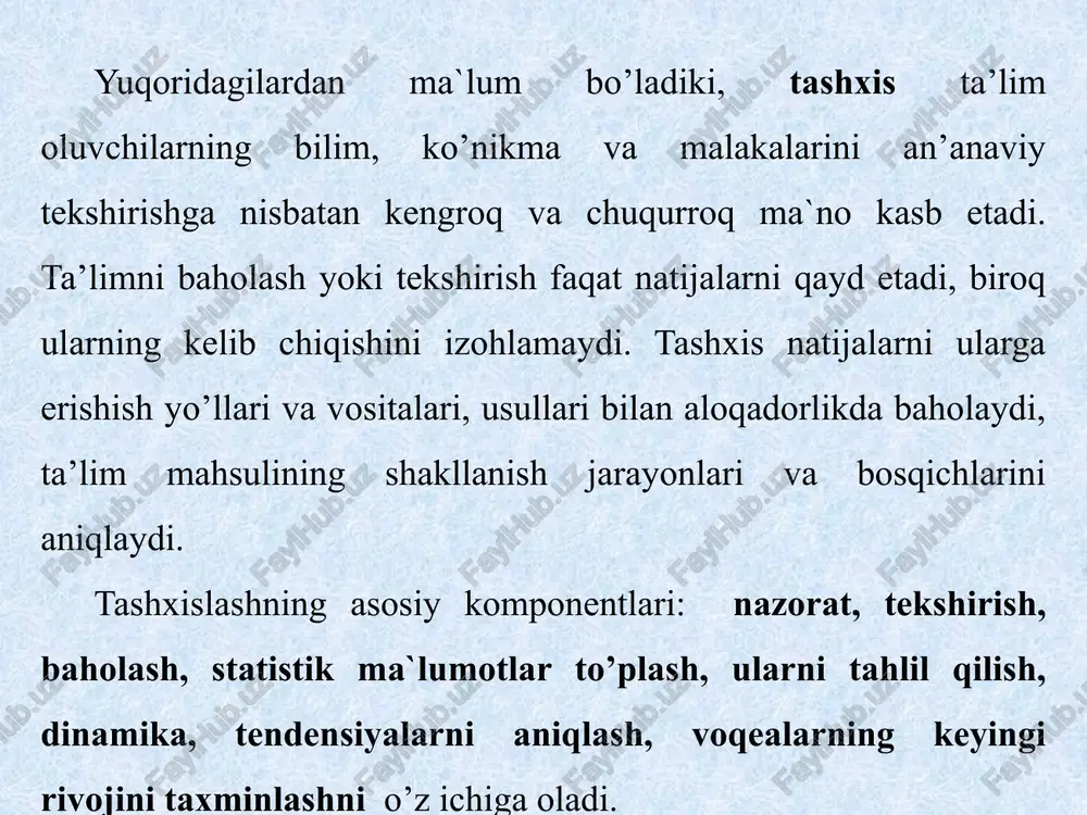 bilim, ko‘nikmalar va amalakalar tashxis etish - Page 4