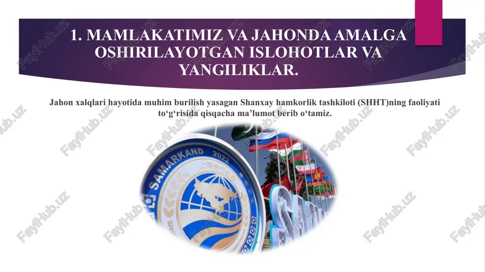 imizdagi eng mustahkam ustun bo‘ladi, desam, o‘ylaymanki, sizlar to‘la qo‘llab-quvvatlaysizlar.”-deb, bejiz ta’kidlamadilar. 2. “1-oktabr — o‘qituvchi va murabbiylar kuni” aslida o‘qituvchi kim? o‘qituvchi (pedagog) – pedagogik, psixologik va mutaxassislik yo‘nalishlari bo‘yicha maxsus ma’lumot, kasbiy tayyorgarlik, yuksak axloqiy fazilatlarga ega, ta’lim muassasalarida faoliyat ko‘rsatuvchi shaxs. mashhur pedagog yan amos komenskiy “o‘qituvchilik yer yuzidagi har qanday kasbdan ko‘ra yuqoriroq turadigan juda faxrli kasb” ekanligini ta’kidlaydi. o‘qituvchi obrazini tasvirlar ekan, uning shaxsida quyidagi fazilatlar bo‘lishi maqsadga muvofiqligiga urg‘u beradi: vijdonli, ishchan, sabotli, axloqli, o‘z ishini sevuvchi, o‘quvchilarga otalaridek muomala qiluvchi, ularda bilimga havas uyg‘otuvchi, o‘quvchilarni o‘z ortida ergashtiruvchi va o‘z e’tiqodiga ega bo‘lgan shaxs. 2. “1-oktabr — o‘qituvchi va murabbiylar kuni” buyuk ajdodimiz, g‘azal mulkining sultoni alisher navoiy o‘qituvchining ma’naviy qiyofasiga nisbatan jiddiy talablarni qo‘yadi. xususan, “mudarris kerakki, g‘arazi mansab bo‘lmasa va bilmas ilmni aytishga urinmasa, manmanlik uchun dars berishga havas ko‘rgazmasa va olg‘irlik uchun gap-so‘z va g‘avg‘o yurgizmasa, nodonlikdan sallasi katta va …