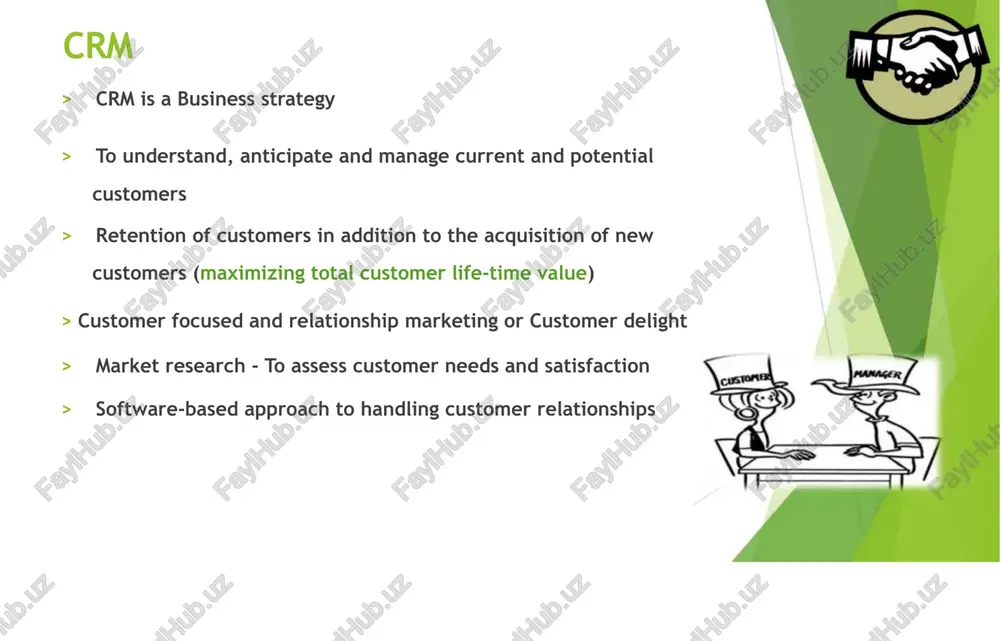 behaviour of customers on which capitalization can be done by tl organization collaborative crm collaborative crm deals with synchronization and integration of customer interaction and channels of communications like phone, email, fax, web etc. with the intent of referencing the customers a consistent and systematic way. operational crm operational crm is mainly focused on automation, improvement/and enhancement of business processes which are based on customer-facing^or customer supporting. geographical cr combines geographic information system and traditional crm. geographic data can be analysed to provide a snapshot of potential customers in a region or to plan routes for customer visits. sales intelligence crm top-performing sales organizations are meeting the challenges of identifying the most likely buyers of their products and services through the deployment of sales intelligence solutions that introduce a wide variety of data streams to their front-line staff. indian c mpa irltir r o reliance industries limited ies adopting crm …