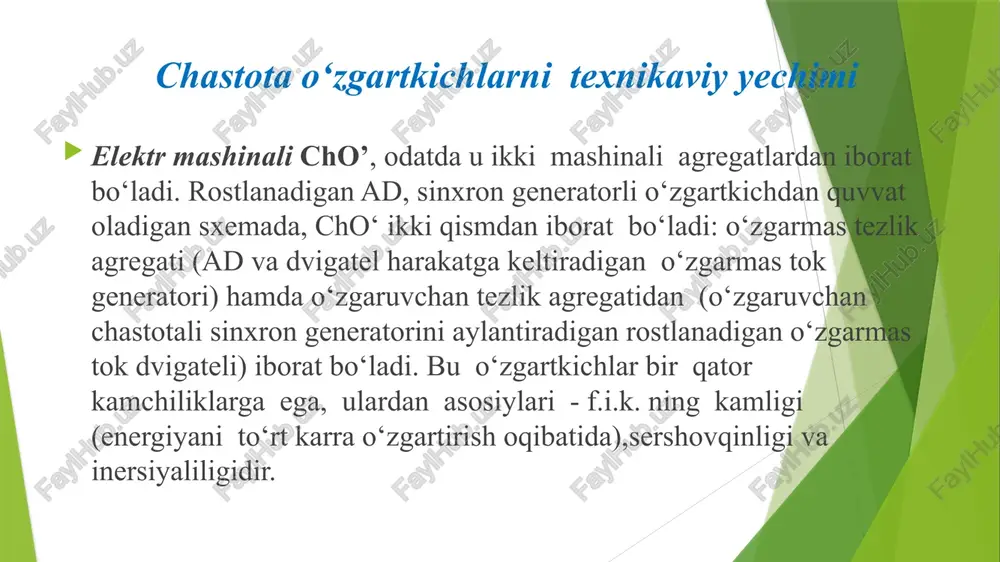asinxronmotorning tarmoq chastotasi ni o'zgartirib tezligini rostlash - Page 4