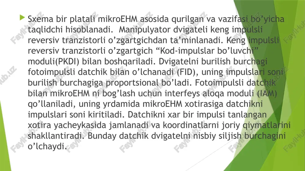 robottexnika mikroprotsessor boshqaruvi - Page 4