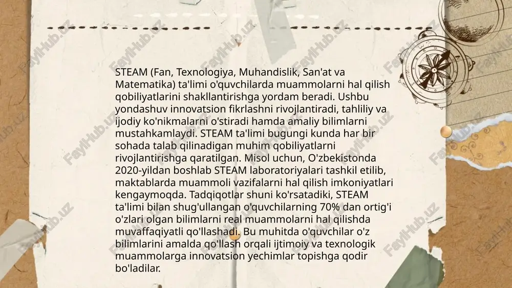 steam ta'lim tizimi afzalliklari - Page 4