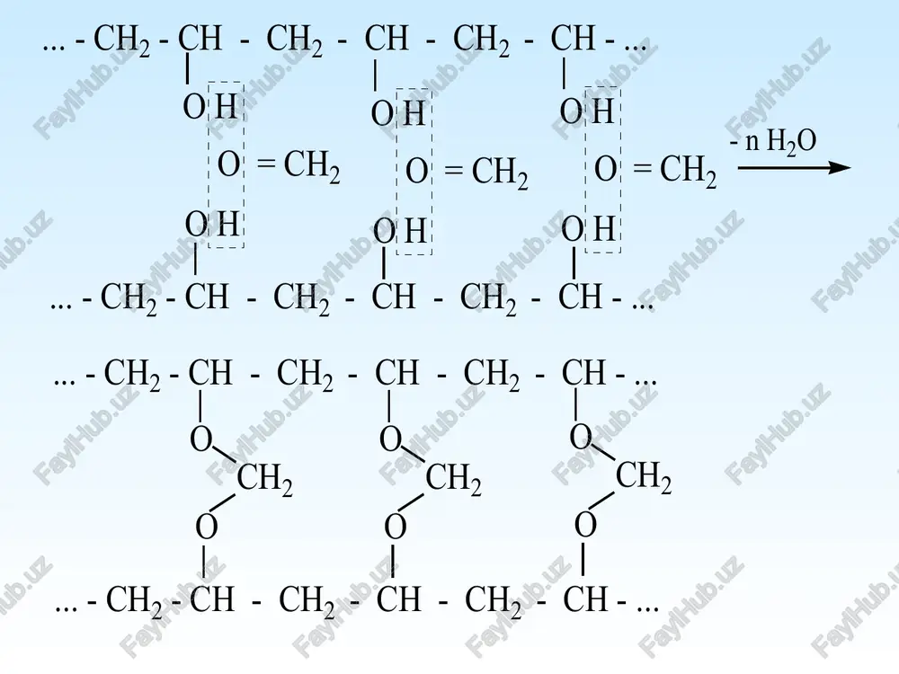 2 o h ... - ch 2 - ch - ch 2 - ch - ch 2 - ch - ... - n h 2 o ... - ch 2 - ch - ch 2 - ch - ch 2 - ch - ... ch 2 o o ch 2 o o ch 2 o ... - ch 2 - ch - ch 2 - ch - ch 2 - ch - ... - c h 2 - c h - c h 2 - c h - - c h 2 - c h - o o h - c h 2 - c h - o h - c h 2 - c h - c h 2 - c h - + h 2 o - ch 2 - ch - ch 2 - ch - - ch 2 - ch - o oh - ch 2 …