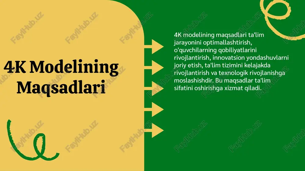 4k modelining asosiy tushunchalari va maqsadlari - Page 4