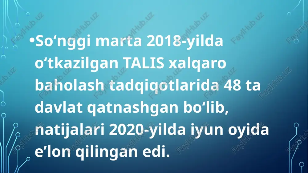 talis (teaching and learning international survey) - Page 4