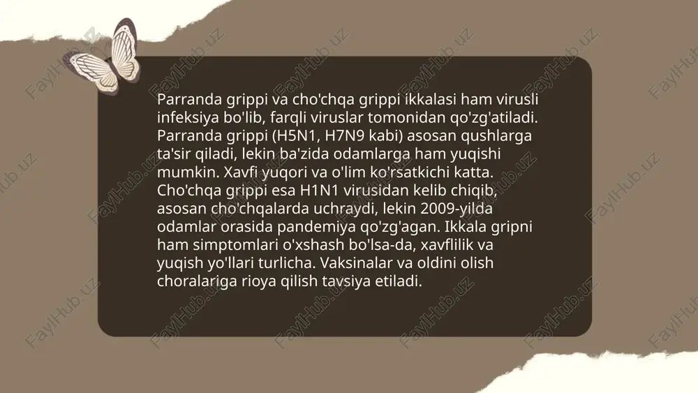 parranda va cho'chqa gripi va uning hozirgi kundagi muammolari - Page 4