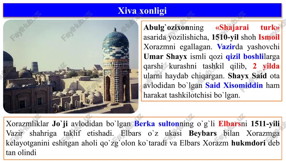 xiva va qo’qon xonliklari - Page 4