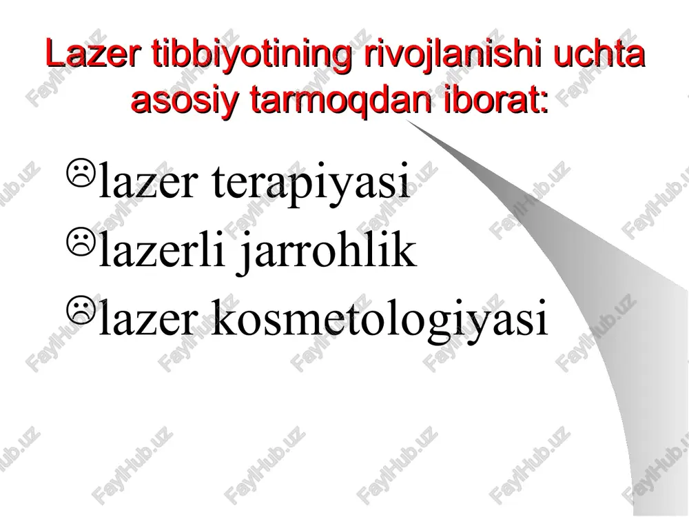 tibbiyotda lazerlar - Page 4