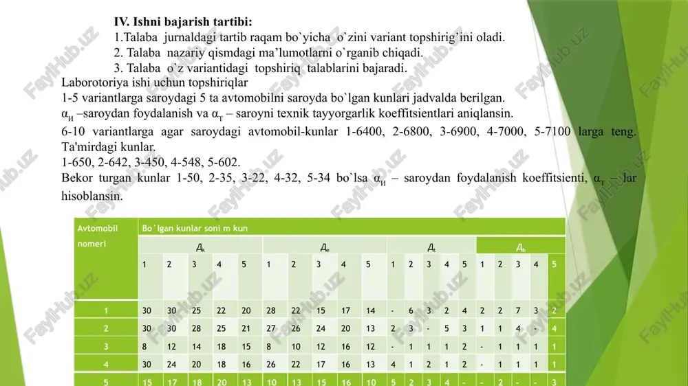 transport vositalari ekspluatatsion xususiyatlari - Page 4