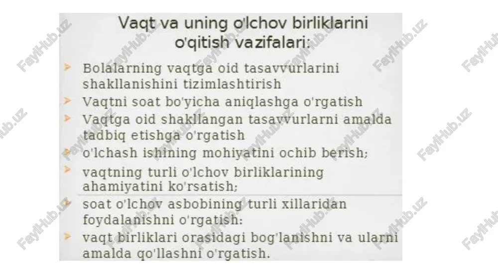 ar xolatining kunlik o*zgarishi va boshqa shunga o*xshash tabiiy xodisalarni kuzatgan inson tabiat qonuniyatlari to’grisida asta- sekin tushunchalar to “play boshlaydi. ibtidoiy jamoa tuzumi davridayoq kishilar kun bilan tunning o*zaro almashuvini, suvning muzlashi va erish-davrlarini, yomg ir yog ishi va daryolarning toshish paytlarini, o“t-o lanlarning ko*karishi va meyalarning\pishish vaqtlarini kuzatish natijasida vaqtning ogiminifaxmlab, uni aniqlashni hamda-o*lchashni o’rganganlar. hozirgi kalendar paydo bolgunga qadar odamlar yogoch va boshqa narsalarga o*yib kun, oy sanoqlarini sanash, kanop, arkon qabilarga tugun ko‘yish, xurofiy alomatlar, rivoyatlar, qissalar orqali avlodlarga xabarlar yetkazganlar. bu odamlarga ov, ekin-tekin, yig'im-terim mavsumini aniqlash, asosanturmush zaruriyatidan kelib chiqib hisob olib borilgan. avvaliga \bu\olchov’ anchagina qo‘pol, haqiqatdan birmuncha uzoq. bolgan, .albatta keyinchalik asrlar 0*tishi bilan haqiqatga tobora yaqinlashib, aniqlashib borgan. inson madaniyat taraqqiyotining tobora vugori bosqichlariga ko*tarilgani sari, uning umuman o“zini kurshab turgan olam to‘grisidagi va vaqt to grisidagi bilimlari ham tobora chuqurlashib, kengayib borgan. demak, ijtimoiy taraqqiyotning dastlabki bosqichlaridayoq kishilar ma‘lum tabiiy …