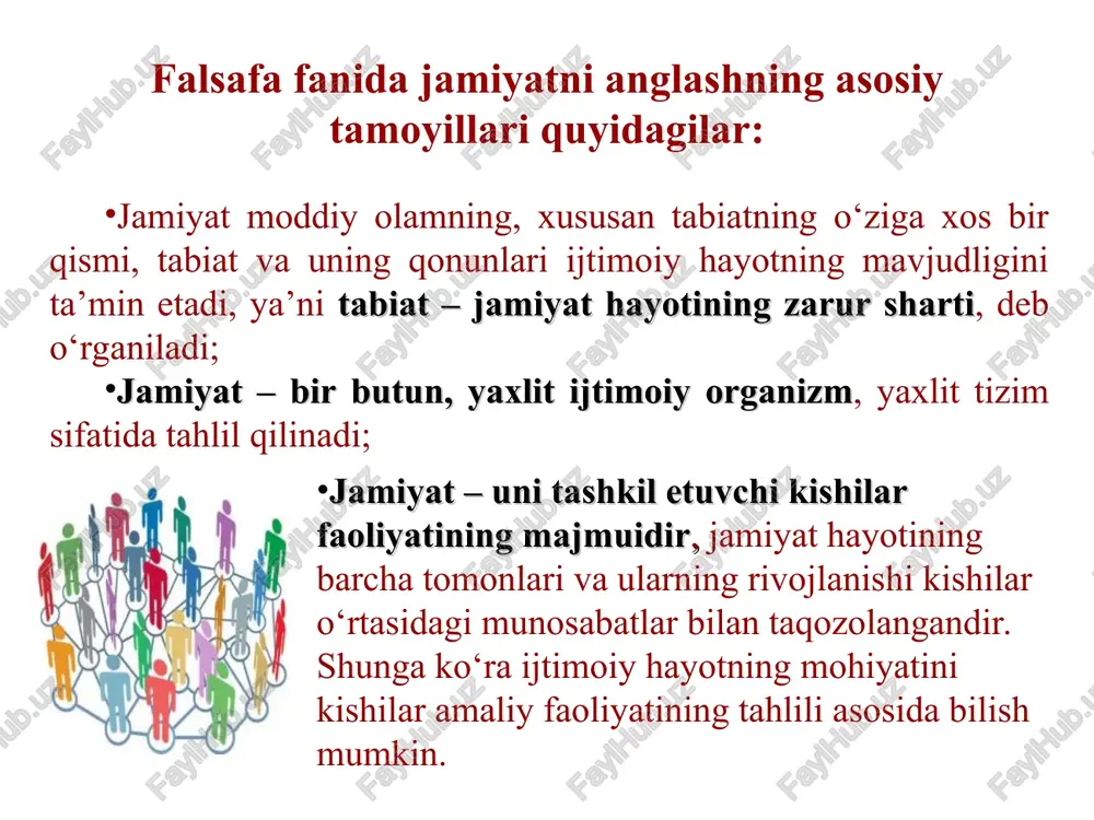 redmeti, kategoriyalar apparati va metodologik yondashuvlariga ega. ilk bor «tarix falsafasi» tushunchasini volter qo‘llagan. iogann gotfrid gerder (1744-1803) o‘zining «insoniyat tarixi falsafasiga doir g‘oyalar» (1784) asarida ilk bor barcha xalqlarni o‘z ichiga qamrab olgan yagona umuminsoniy kelajakka olib keluvchi tarixiy jarayonning birligi g‘oyasini ilgari surdi. jahon tarixiy jarayonini aynan shu tarzda anglashni u tarix falsafasining predmeti sifatida qaragan. hozirgi davr istoriosofik bilimlar tizimida uchta asosiy yo‘nalish ajratib ko‘rsatilmoqda. bular: a) tarixiy jarayonni umumlashtirish (alohida «tarixlarni» yagona jahon tarixiga jamlash); b) tarixning ma’nosini axtarib topish va v) tarixiy bilish metodologiyasini yaratishdan iborat. tarix falsafasining predmeti, tuzilishi va funksiyalari. «tarix falsafasi» nima va uning predmeti nimadan iborat? «tarix falsafasi – falsafaning tarixiy jarayonni va tarixiy bilishni talqin qilish bilan bog‘liq bo‘lgan bo‘limi». tarix falsafasi falsafaning tarkibiy qismi hisoblanadi. tarix falsafasining predmeti esa tarixiy jarayon va tarixiy bilishni talqin qilish, ularning mazmunini yoritib berishdan iborat. ammo bu tarix falsafasini tavsiflashga nisbatan birdan-bir yondashuv …