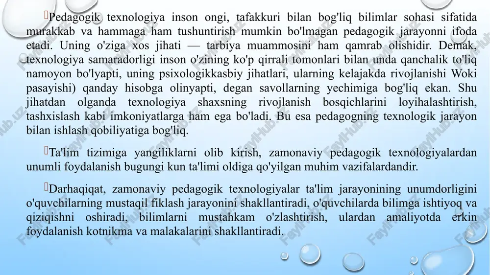 qaychini faqat yopilgan xolda uchidan ushlab o’rtog’inga uz 6. qaychini ishlatayotganda kesilishning yo’nalishi va materialni ushlab turgan chap qo’l barmoqlarini kuzatib tur. 7. yaroqsiz qaychini ishlatma, o’qituvchiga topshir bigizdan foydalanish qoidalari. 1. bigizni o’rinsiz ishlatmang. 2. sirti silliq, sirg’anchiq qattiq predmetlarni bigiz bilan teshmang. 3.teshiladigan predmetni qo’lingda ushlama, uni stol, taglik ustiga qo’yib teshing. pichoq bilan ishlash qoidalari. 1. uchi yumaloq pichoqdan foydalaning. 2. pichoqni o’qituvchi ko’rsatganidek ishlating, kesganda qattiq bosmang. nina bilan ishlash qoidalari. 1. ninani ishlatib bo’lgach, maxsus nina yostiqchaga sanchib qo’ying. 2. ninanni xech qachon og’zingga olmang. 3. zapas ninalarni ignadonda quruq xolatda saqla. 4. ishdan oldin va ishdan keyin ninalarni sanab ko’r, yetishmagan ninalarni albatta toping. 5. qogoz va kartondan narsalarni yasaganda birinchi teshikni albatta bigiz bilan teshib oling. boshlang’ich sinf qo’l mehnati darslari uchun o’quvchilar shaxsiy papkalarini qo’llanilishi 1-3 sinf o’quvchilariga qo’l mehnati darslarini metodik tug’ri tashkil etish va ularni muntazam o’tkazish imkonini beradi. bunday …