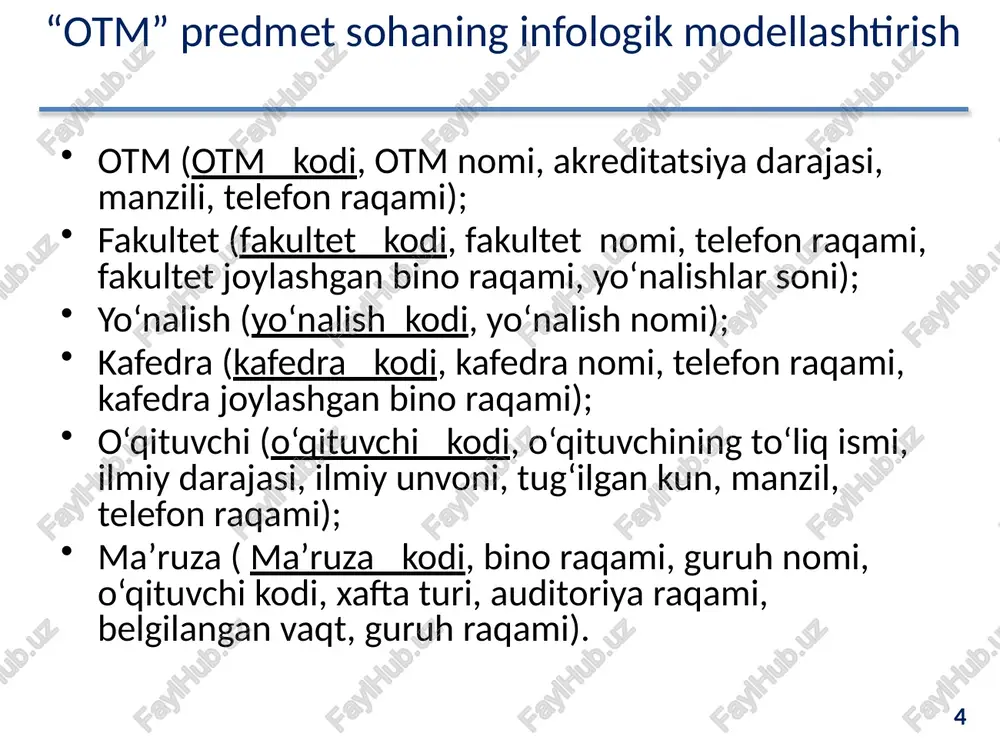 infologik loyihalash - Page 4