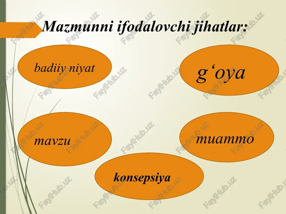sulton alohida to`xtaladi. bunda i.sulton beshta xususiyatni alohida ajratib ko`rsatadi: haqqoniylik universallik ta’sirdorlik originallik salmoqdorlik e’tiboringiz uchun rahmat! image1.jpeg image2.jpeg /docprops/thumbnail.jpeg