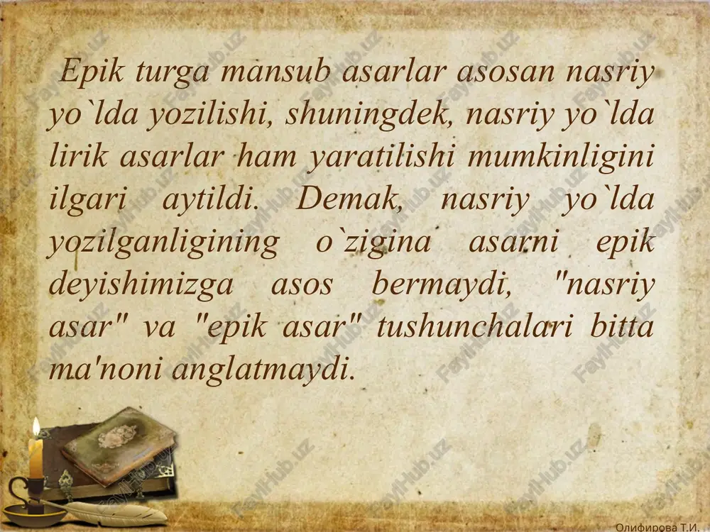 epos va epik janrlar - Page 4