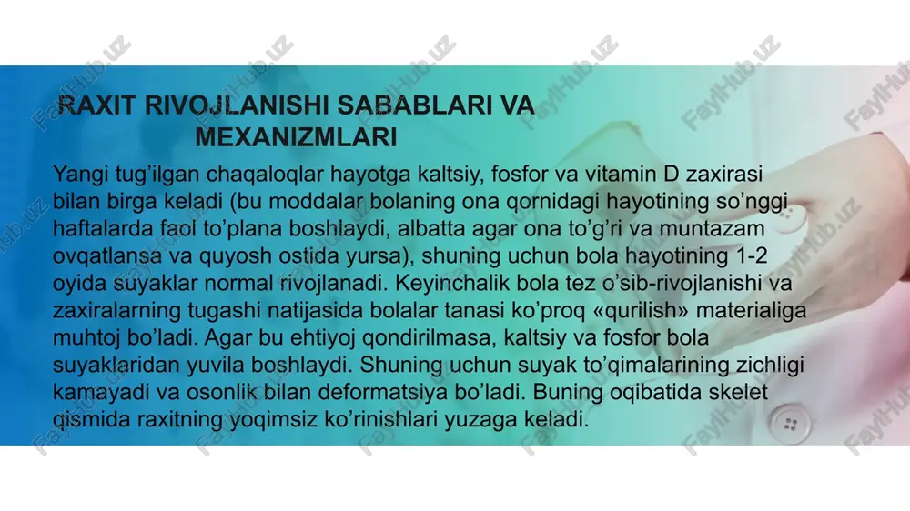 bolalarda raxit va raxitsimon kasalliklar - Page 4