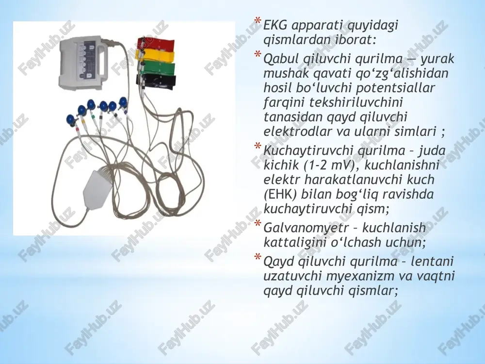 elektrokardiograf apparatlari ishlashi - Page 4
